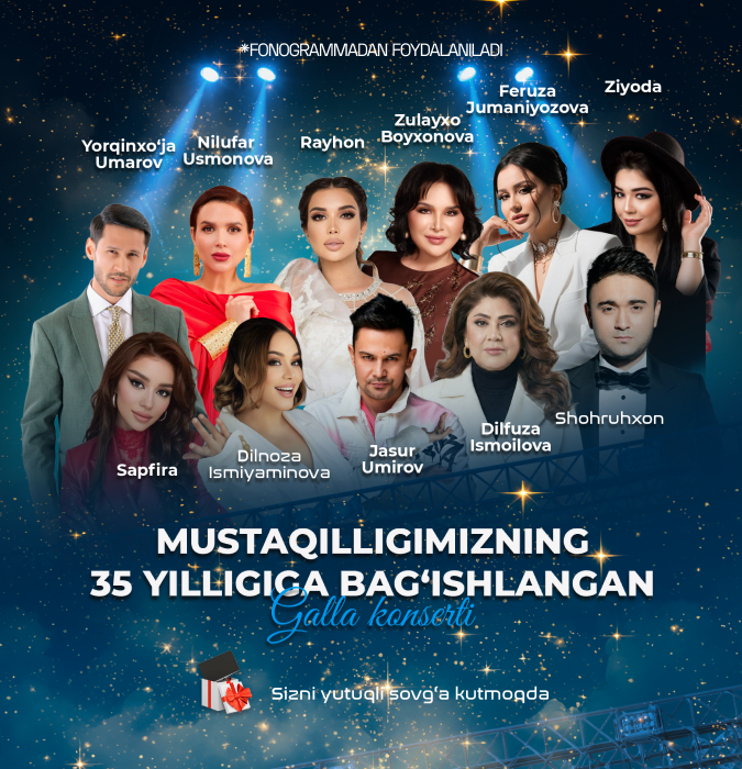 Mustaqillikning 35-yilligiga bag'ishlangan Gala konsert