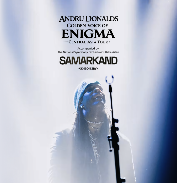 Andru Donalds. Golden voice of Enigma (г. Самарканд)