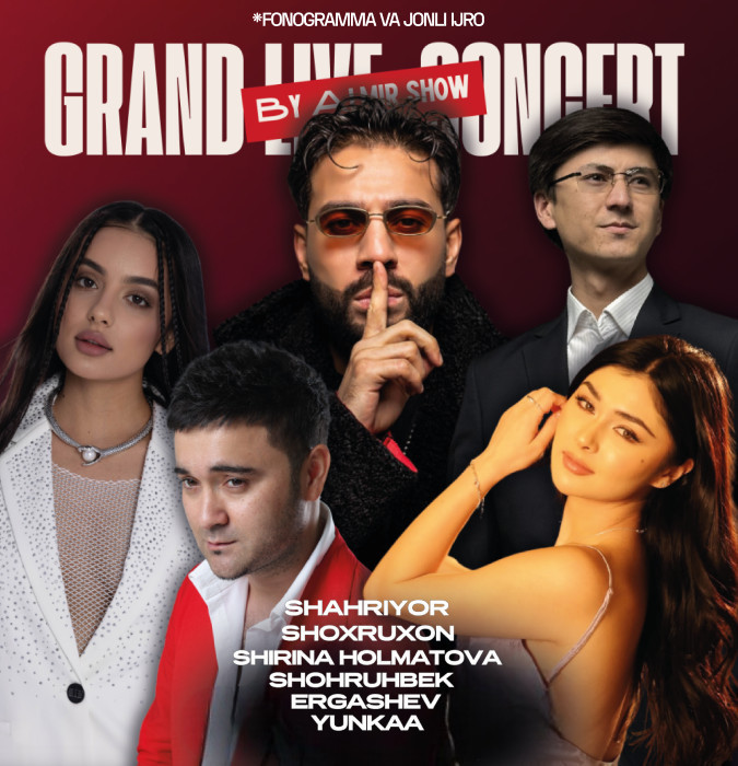 GRAND LIVE CONCERT (Samarqand sh.)