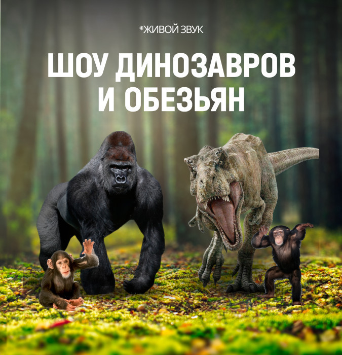 Шоу Динозавров и Обезьян