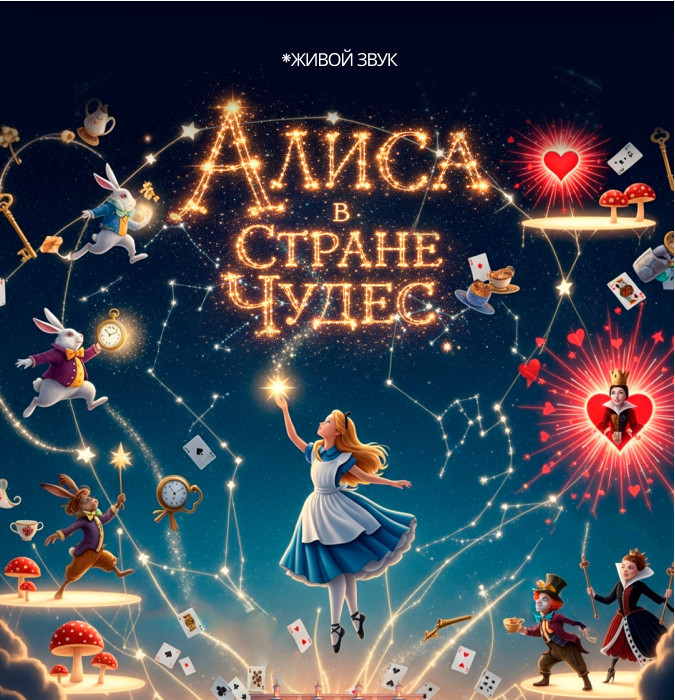 С. Мухамедов «Алиса в стране чудес» сказка. Премьера.