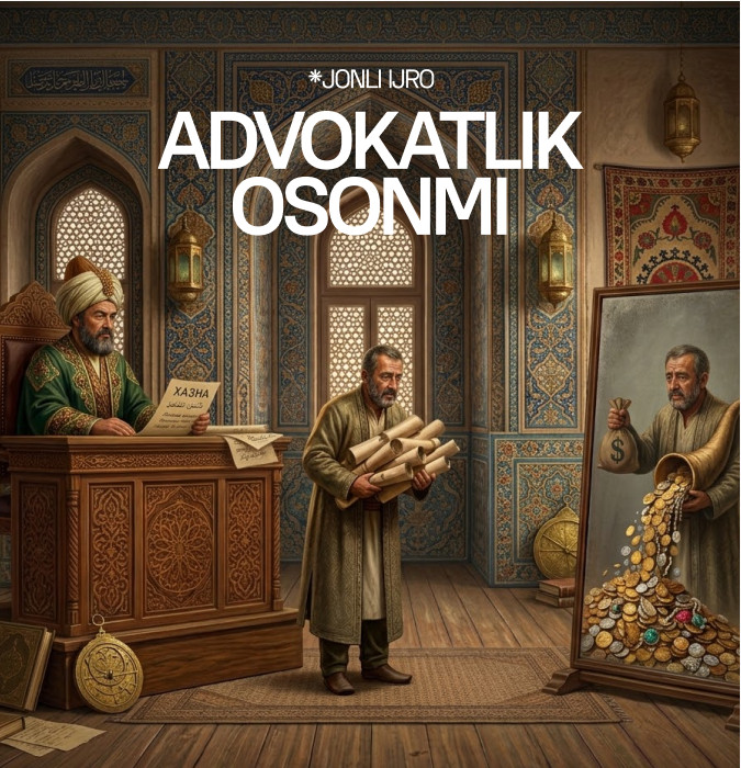 ADVOKATLIK OSONMI?