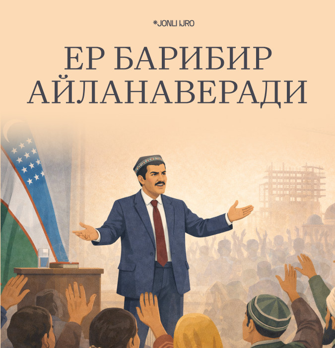 “ЕР БАРИБИР АЙЛАНАВЕРАДИ”