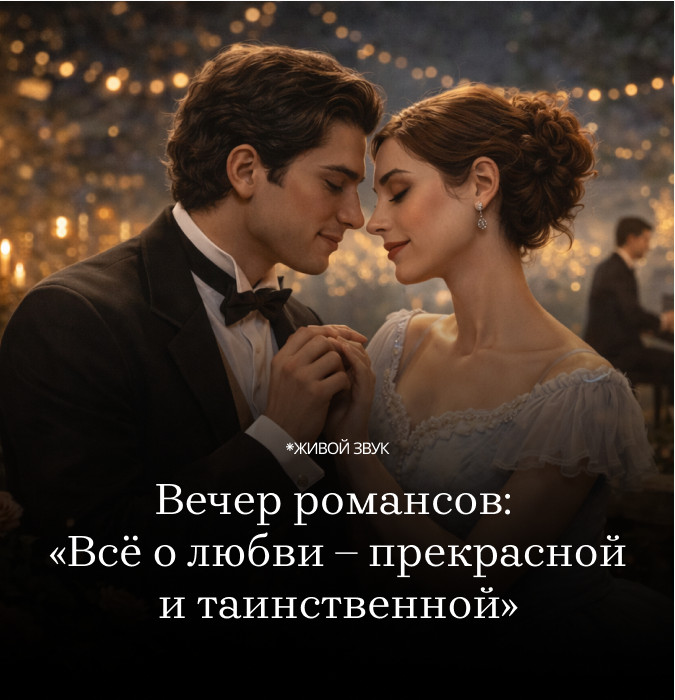 Вечер романсов: «Всё о любви – прекрасной и таинственной»