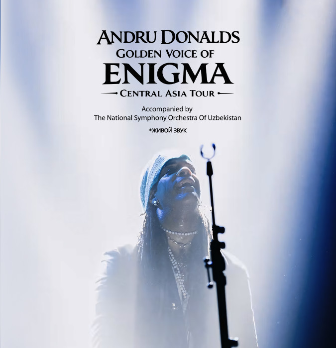 Andru Donalds. Golden voice of Enigma (г. Самарканд)