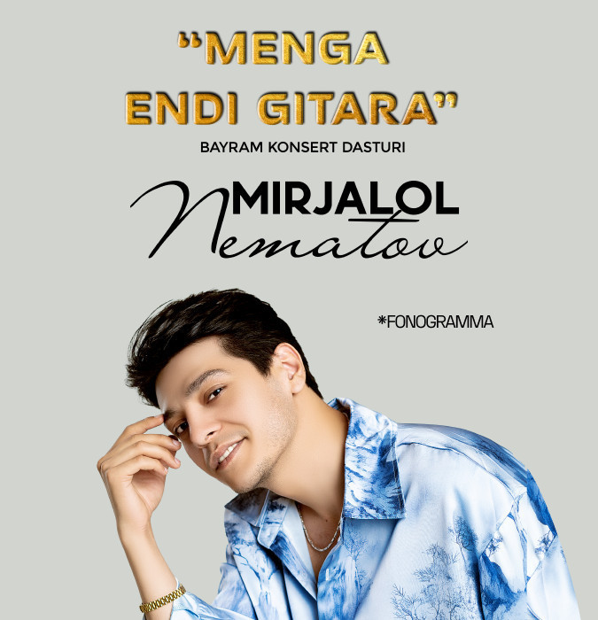 "MENGA ENDI GITARA" Bayram Konsert Dasturi