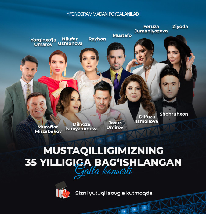 Mustaqillikning 35-yilligiga bag'ishlangan Gala konsert