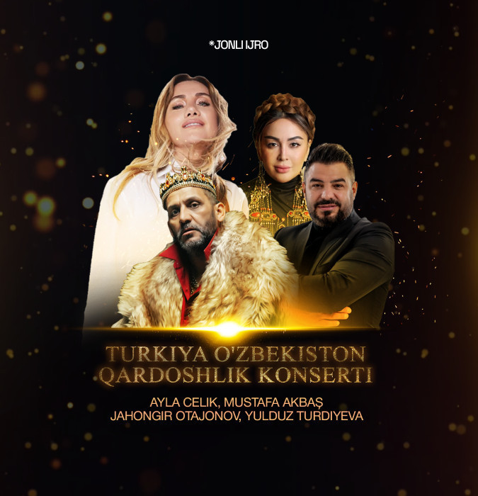 TURKIYA OZBEKISTON QARDOSHLIK KONSERTI