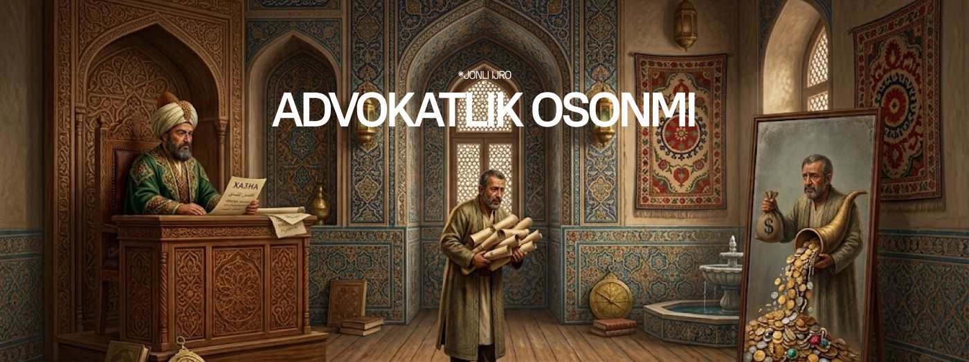 ADVOKATLIK OSONMI?