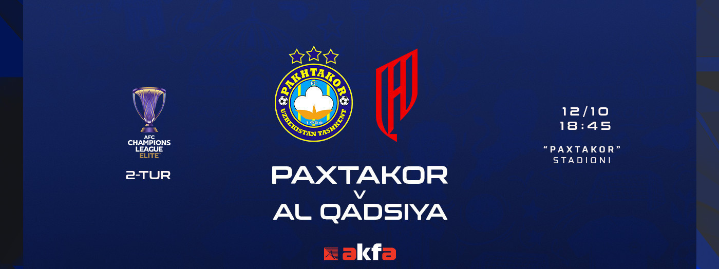 Pakhtakor vs Al-Qadisiyah