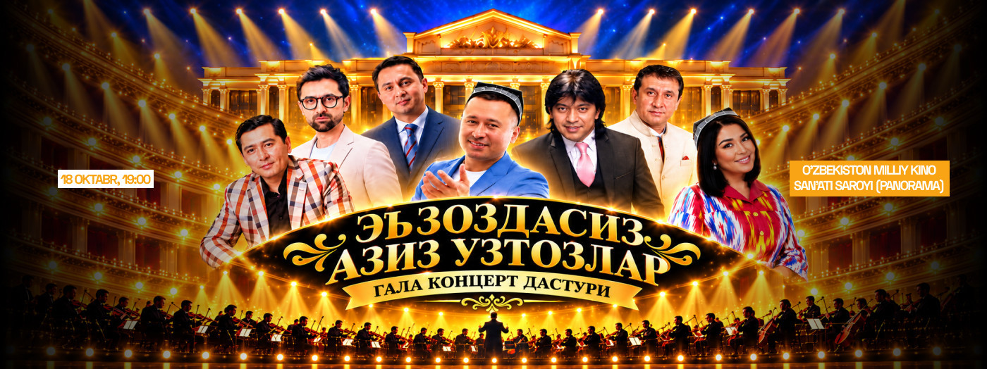 " Ezozdasiz aziz ustozlar " gala konsert