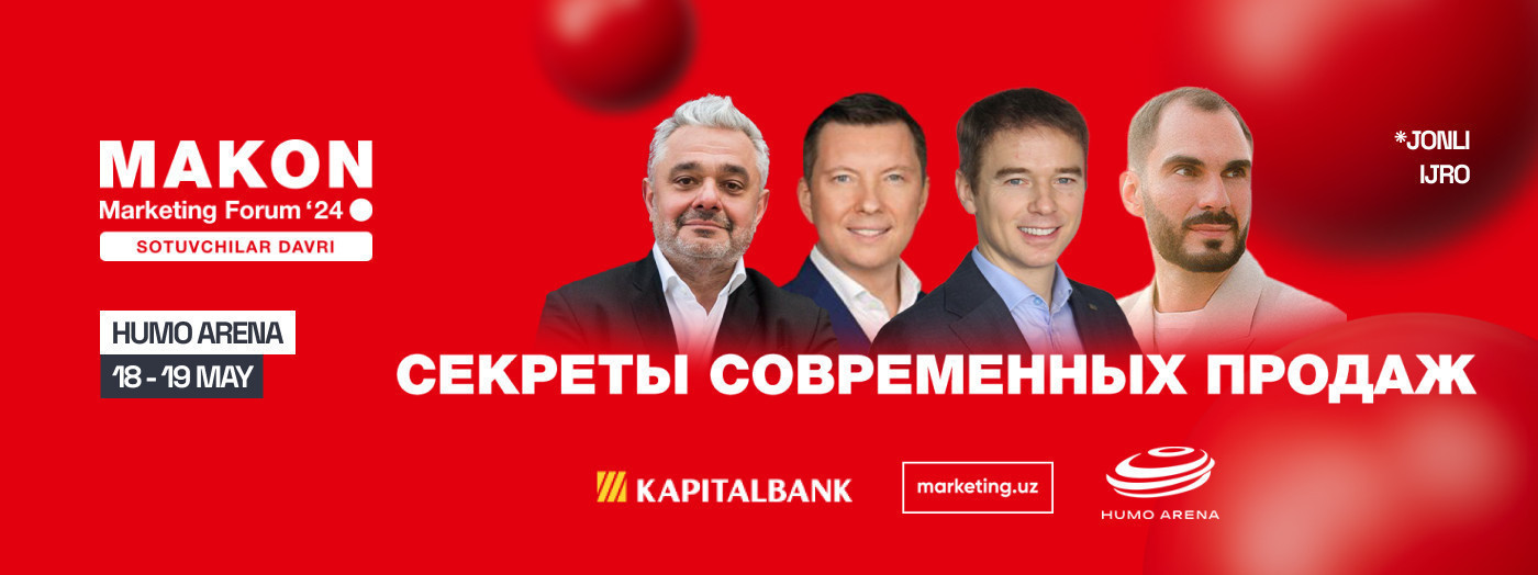 "Zamonaviy sotuvlar sirlari" treningi