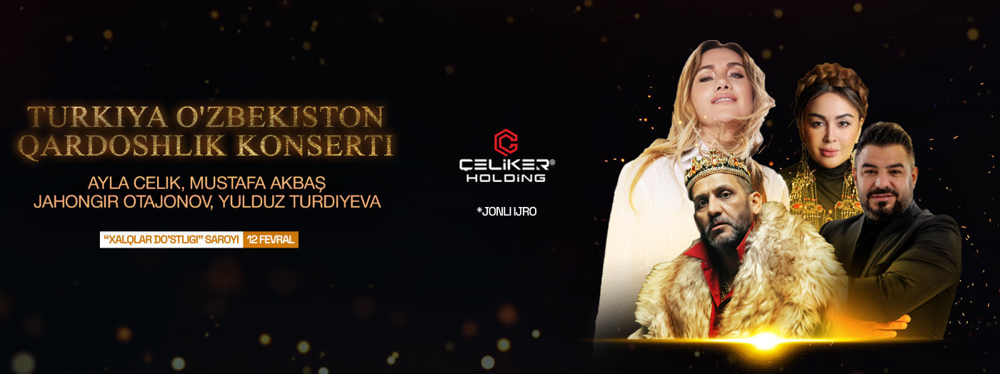 TURKIYA OZBEKISTON QARDOSHLIK KONSERTI