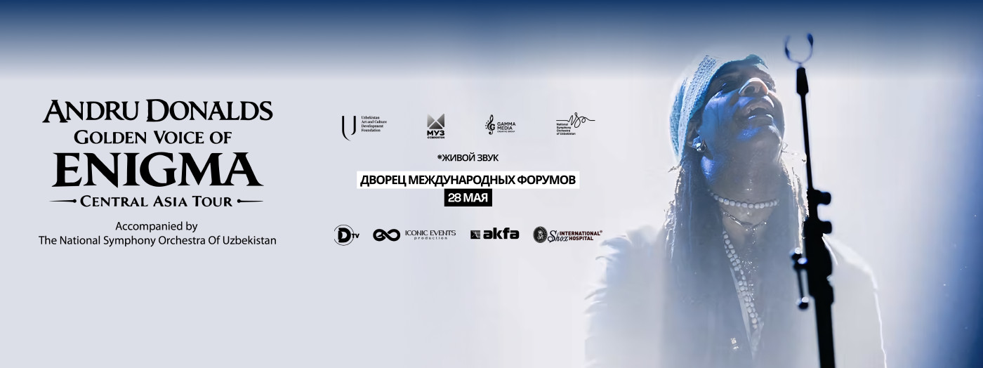 Andru Donalds. Golden voice of Enigma