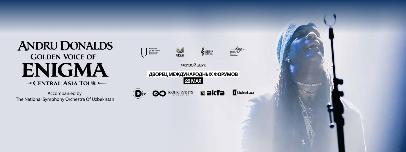 Andru Donalds. Golden voice of Enigma