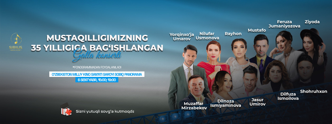 Mustaqillikning 35-yilligiga bag'ishlangan Gala konsert