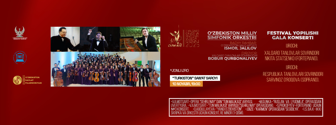 Закрытие фестиваля "Oltin kuz"