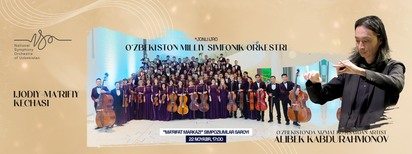 Alibek Kabdurahmonov va O'zbekiston Milliy Simfonik Orkestr