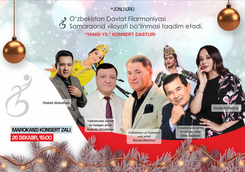 " YANGI YIL " KONSERT DASTURI