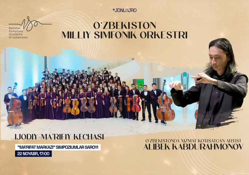 Alibek Kabdurahmonov va O'zbekiston Milliy Simfonik Orkestr