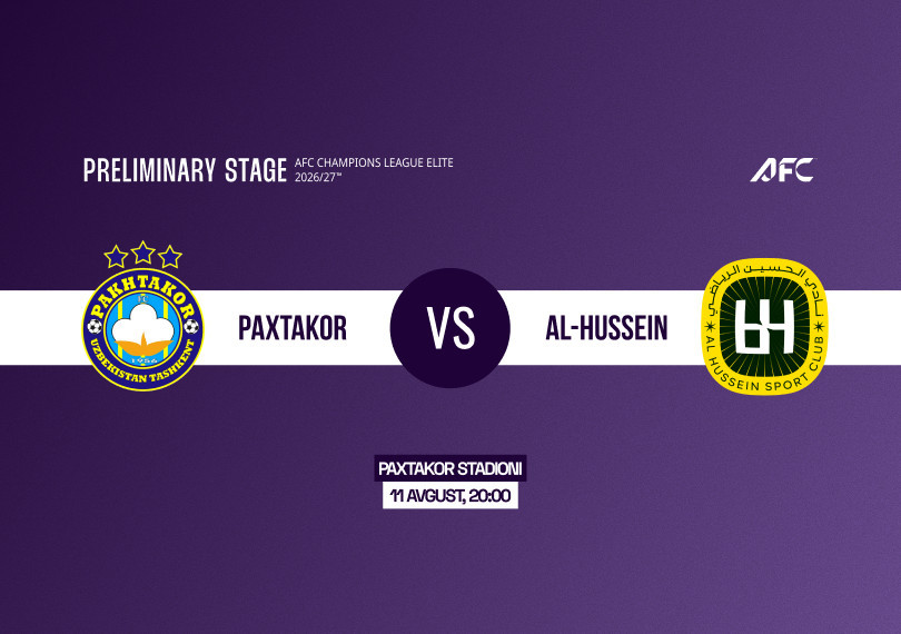 Paxtakor vs Al-Hussein