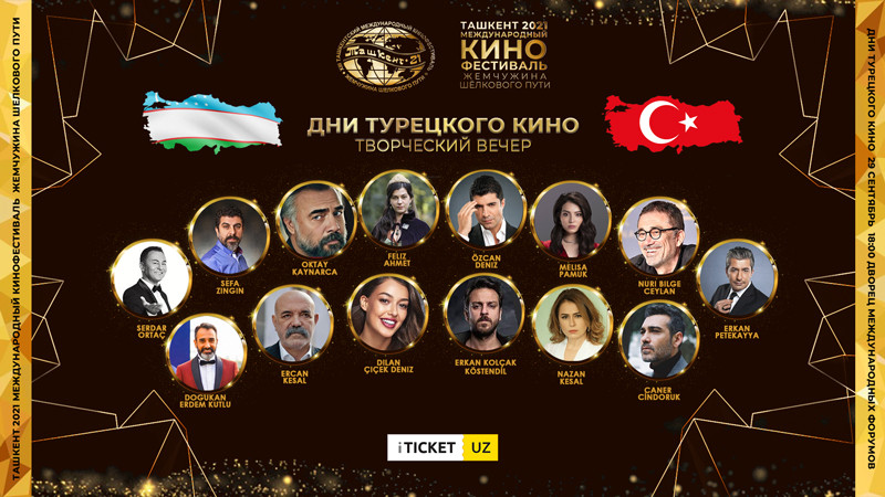 Turk kino kunlari ijodiy kechasi