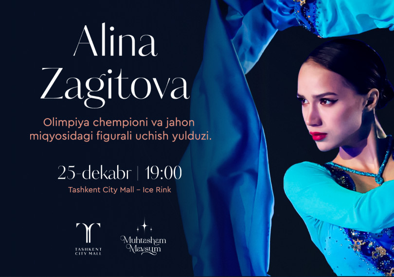 Alina Zagitova - Tashkent City Mall Ice Rink