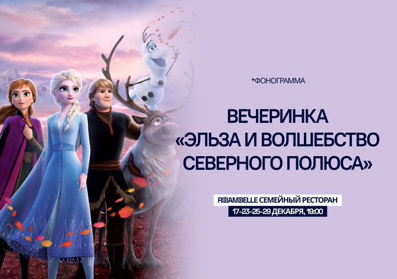 Вечеринка «Эльза и Волшебство северного полюса»
