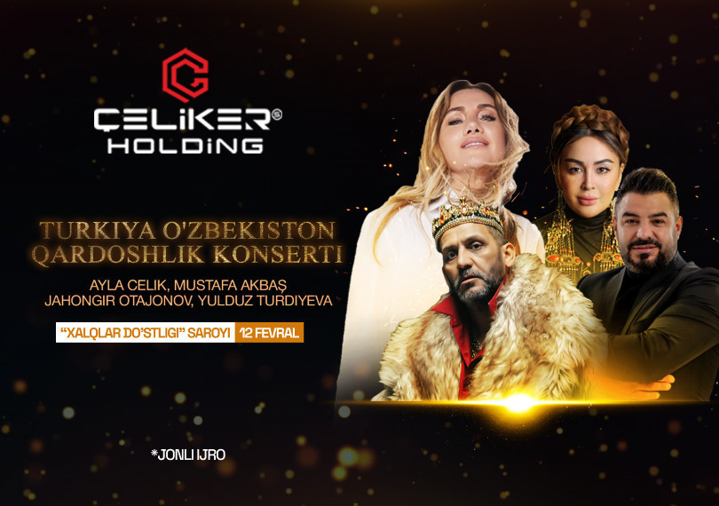 TURKIYA OZBEKISTON QARDOSHLIK KONSERTI