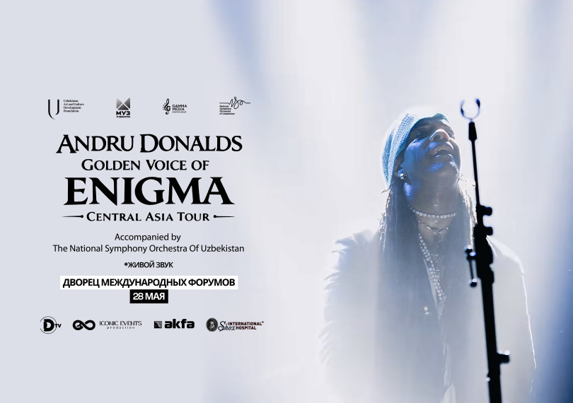 Andru Donalds. Golden voice of Enigma