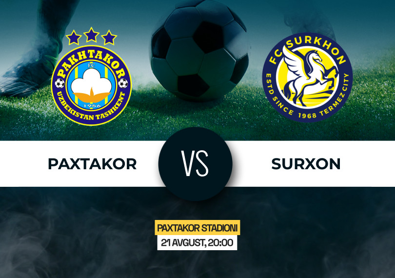 Paxtakor vs Surxon