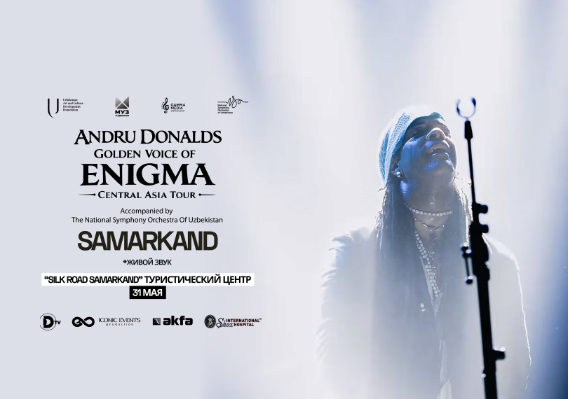 Andru Donalds. Golden voice of Enigma (г. Самарканд)