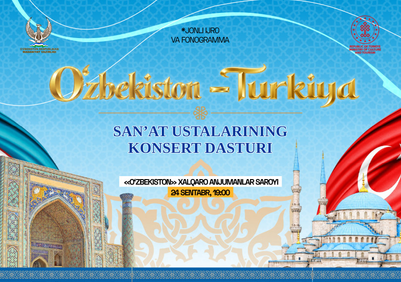 O'zbekiston - Turkiya. Madaniyat va san'at uchrashuvlari