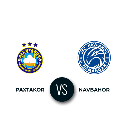 Paxtakor vs Navbahor