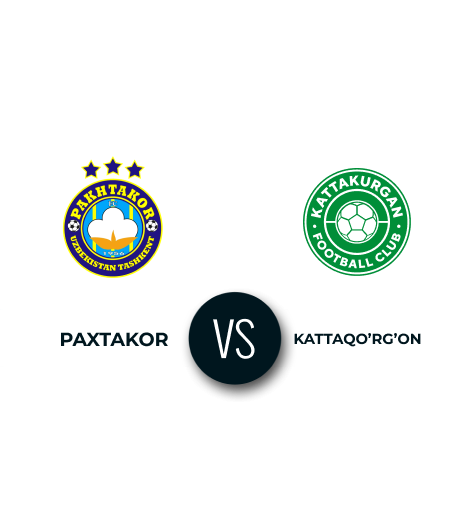 Paxtakor vs Kattaqorgon
