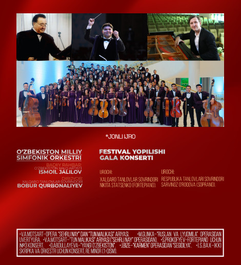 Закрытие фестиваля "Oltin kuz"