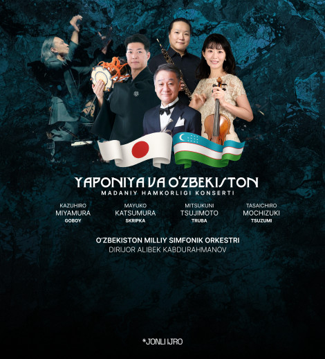 Yaponiya va O`zbekiston Madaniy Hamkorligi Konserti