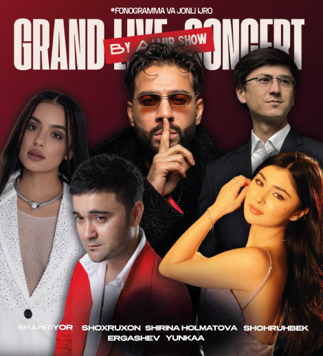 GRAND LIVE CONCERT (Samarqand sh.)