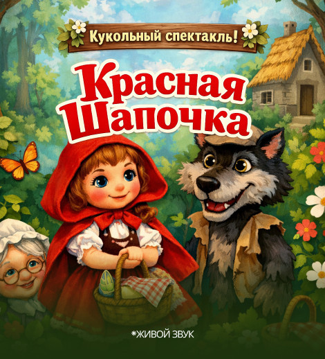 Красная Шапочка  " кукольный спектакль "