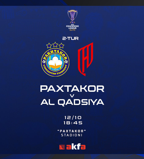 Pakhtakor vs Al-Qadisiyah