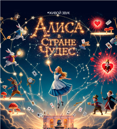 С. Мухамедов «Алиса в стране чудес» сказка. Премьера.