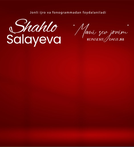 Shahlo Salayeva (Meni sev jonim)