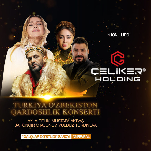 TURKIYA OZBEKISTON QARDOSHLIK KONSERTI
