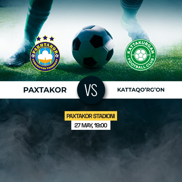 Paxtakor vs Kattaqorgon