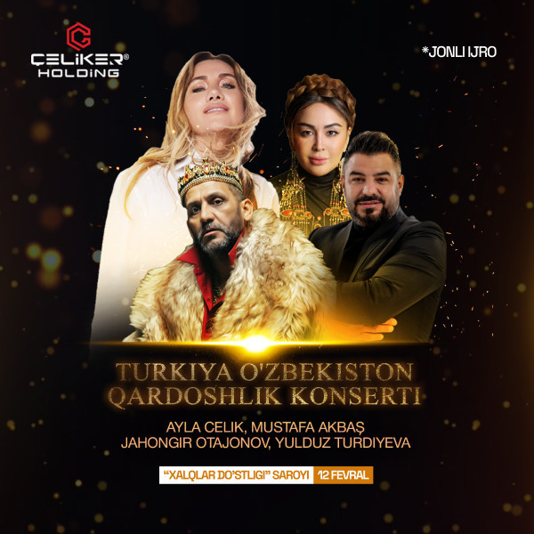 TURKIYA OZBEKISTON QARDOSHLIK KONSERTI