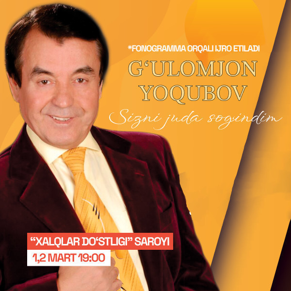 G'ULOMJON YOQUBOV