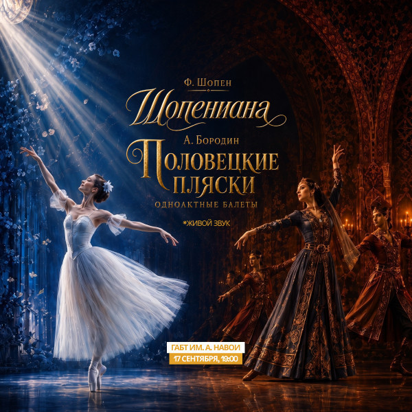 Ф.Шопен "Шопениана", А.Бородин "Половецкие пляски" одноактные балеты"