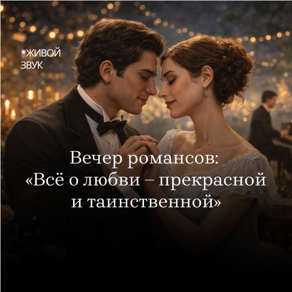 Вечер романсов: «Всё о любви – прекрасной и таинственной»