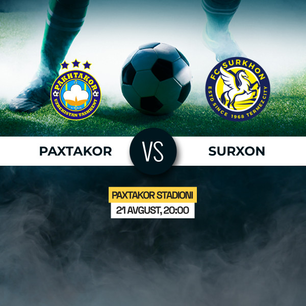Paxtakor vs Surxon
