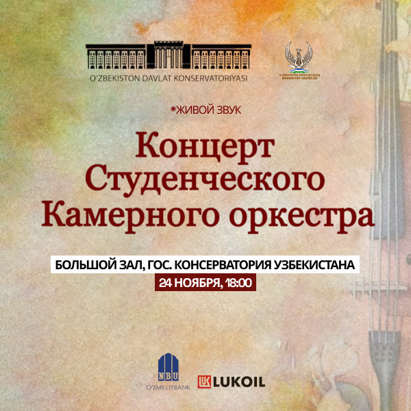 Концерт Студенческого Камерного Оркестра